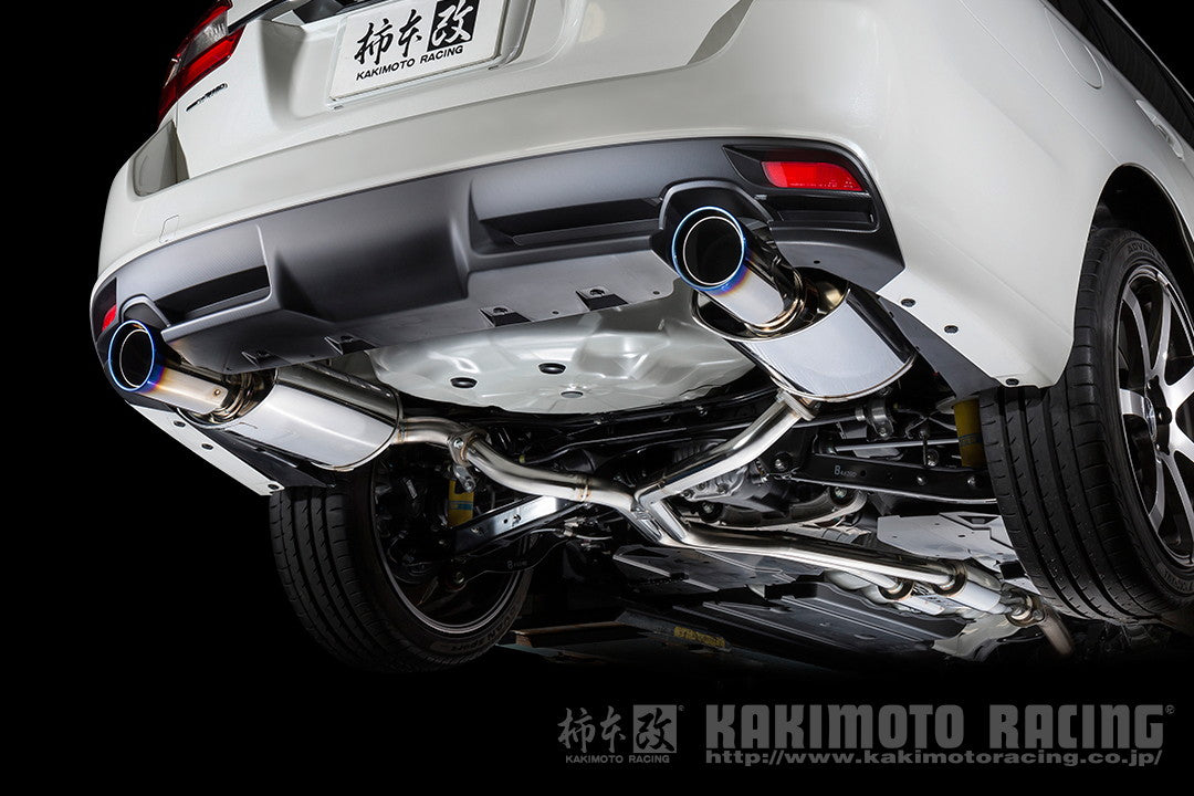 柿本改 Class KR Dualセンター付 レヴォーグ DBA-VM4 2014/6〜2020/10 【B71353W】 マフラー カキモト カキモト クラスKR デュアルセンター付