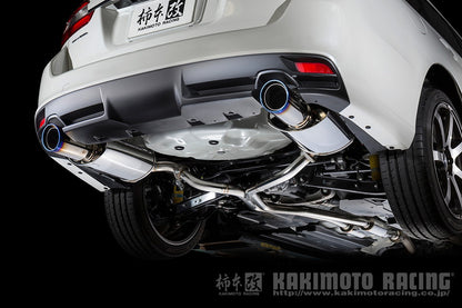 柿本改 Class KR Dualセンター付 レヴォーグ DBA-VM4 2014/6〜2020/10 【B71353W】 マフラー カキモト カキモト クラスKR デュアルセンター付