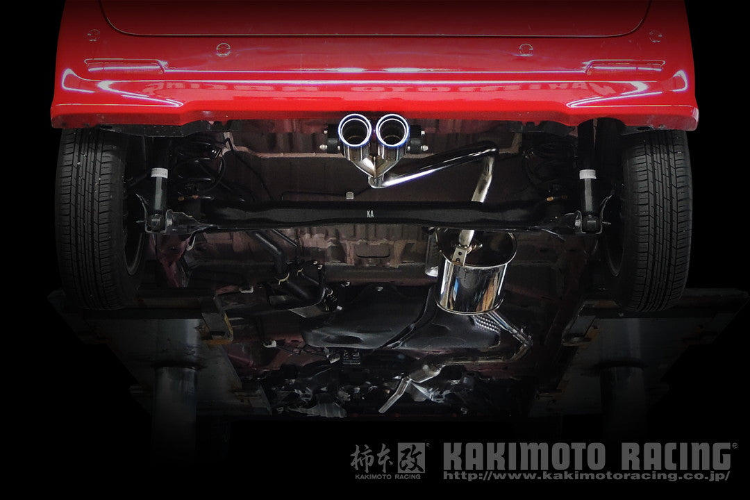 柿本改 Class KR センター出し N-BOXカスタム DBA 6BA-JF3 2017/9〜2023/10 【H713113】 マフラー カキモト カキモト クラスKR センター出し