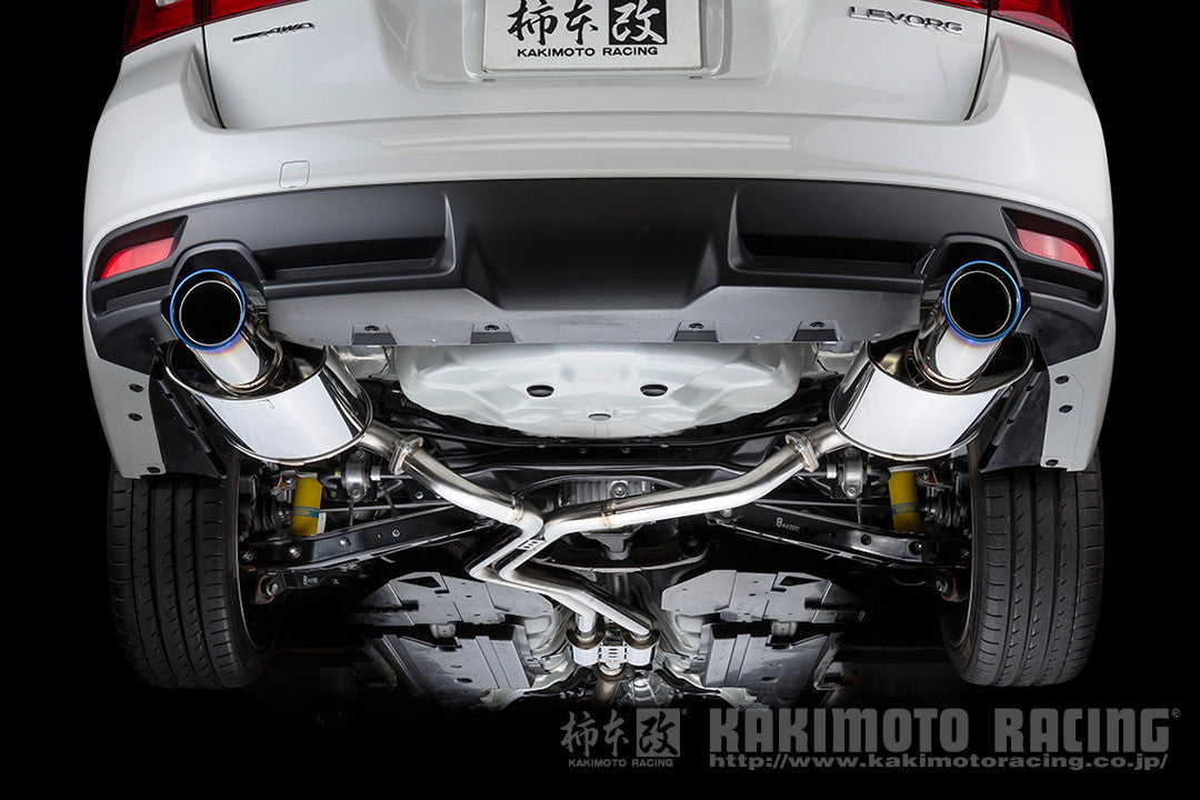 柿本改 Class KR Dualセンター付 レヴォーグ DBA-VM4 2014/6〜2020/10 【B71353W】 マフラー カキモト カキモト クラスKR デュアルセンター付