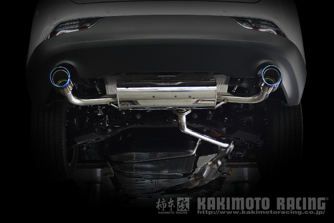 柿本改 Class KR チタンフェイステール ハリアー ハイブリッド 6AA-AXUH80 2020/6〜2025/6 【T713165C】 マフラー カキモト カキモト クラスKR チタンフェイステール