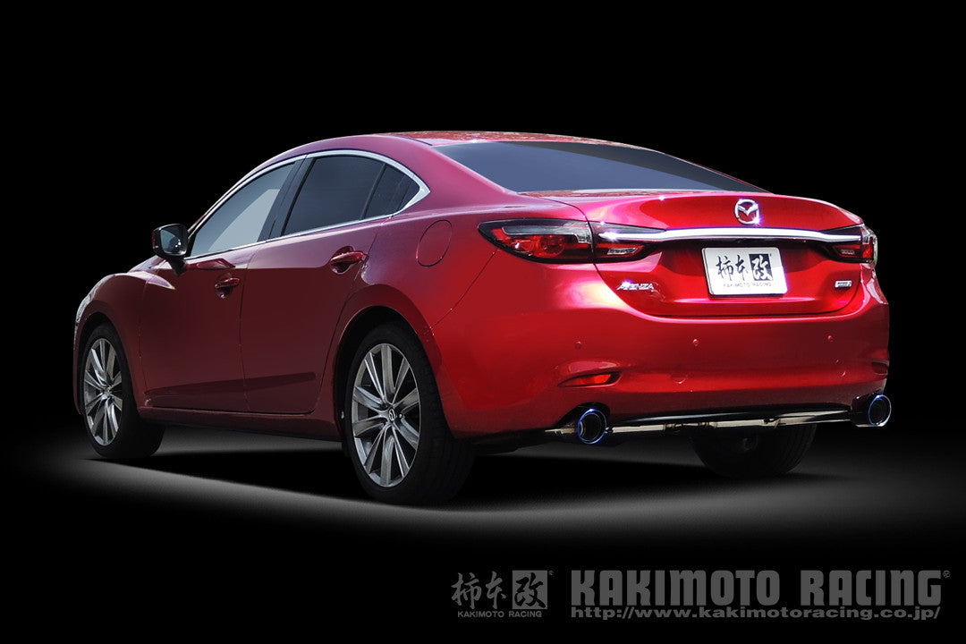 柿本改 Class KR チタンフェイステール MAZDA6 セダン 3DA-GJ2FP 2019/8〜2022/12 【Z71346C】 マフラー カキモト カキモト クラスKR チタンフェイステール