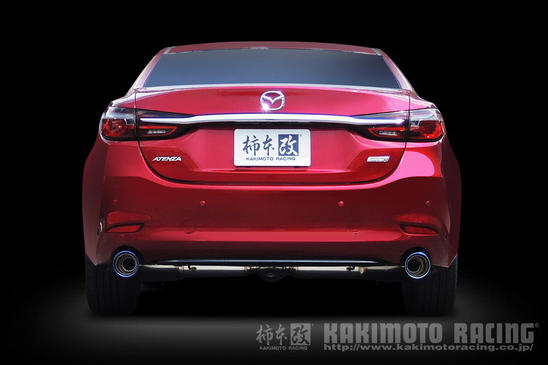 柿本改 Class KR チタンフェイステール MAZDA6 セダン 3DA-GJ2FP 2019/8〜2022/12 【Z71346C】 マフラー カキモト カキモト クラスKR チタンフェイステール