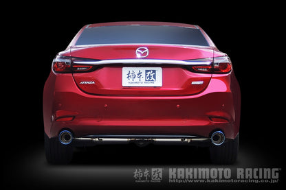 柿本改 Class KR チタンフェイステール MAZDA6 セダン 3DA-GJ2FP 2019/8〜2022/12 【Z71346C】 マフラー カキモト カキモト クラスKR チタンフェイステール