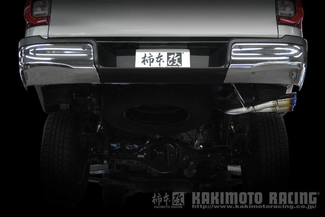 柿本改 Class KR サイド出し ハイラックス 3DF-GUN125 '20 8_M C後 2020/8〜2026/5 【T713179】 マフラー カキモト カキモト クラスKR サイド出し