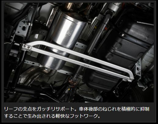 Genb フレームサポートブレース センター トヨタ ハイエース TRH200/KDH200/GDH200系 OUB15H