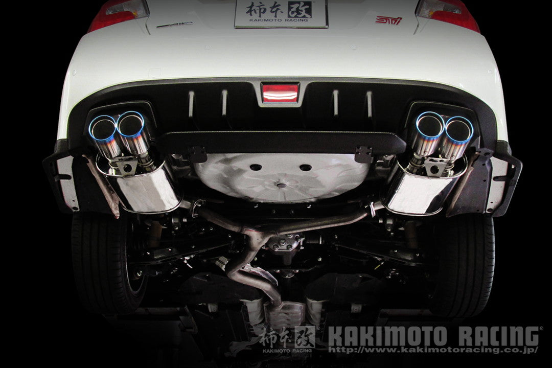 柿本改 Class KR リアピースのみ WRX S4 DBA 3BA-VAG 2014/8〜2021/3 【B71354R】 マフラー カキモト カキモト クラスKR リアピースのみ