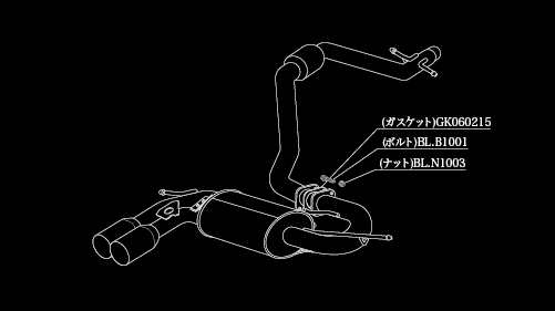 柿本改 einsatz s-622 VOLKSWAGEN ゴルフ6 ABA-1KCAV 2009/04〜2010/03 W633003C