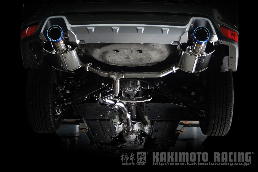 柿本改 Class KR Singleセンター付 フォレスター 4BA-SK5 2020/10〜2025/4 【B71363S】 マフラー カキモト カキモト クラスKR シングルセンター付