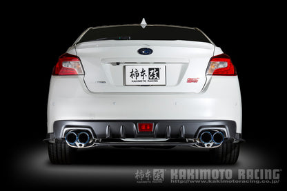 柿本改 Class KR リアピースのみ WRX S4 DBA 3BA-VAG 2014/8〜2021/3 【B71354R】 マフラー カキモト カキモト クラスKR リアピースのみ