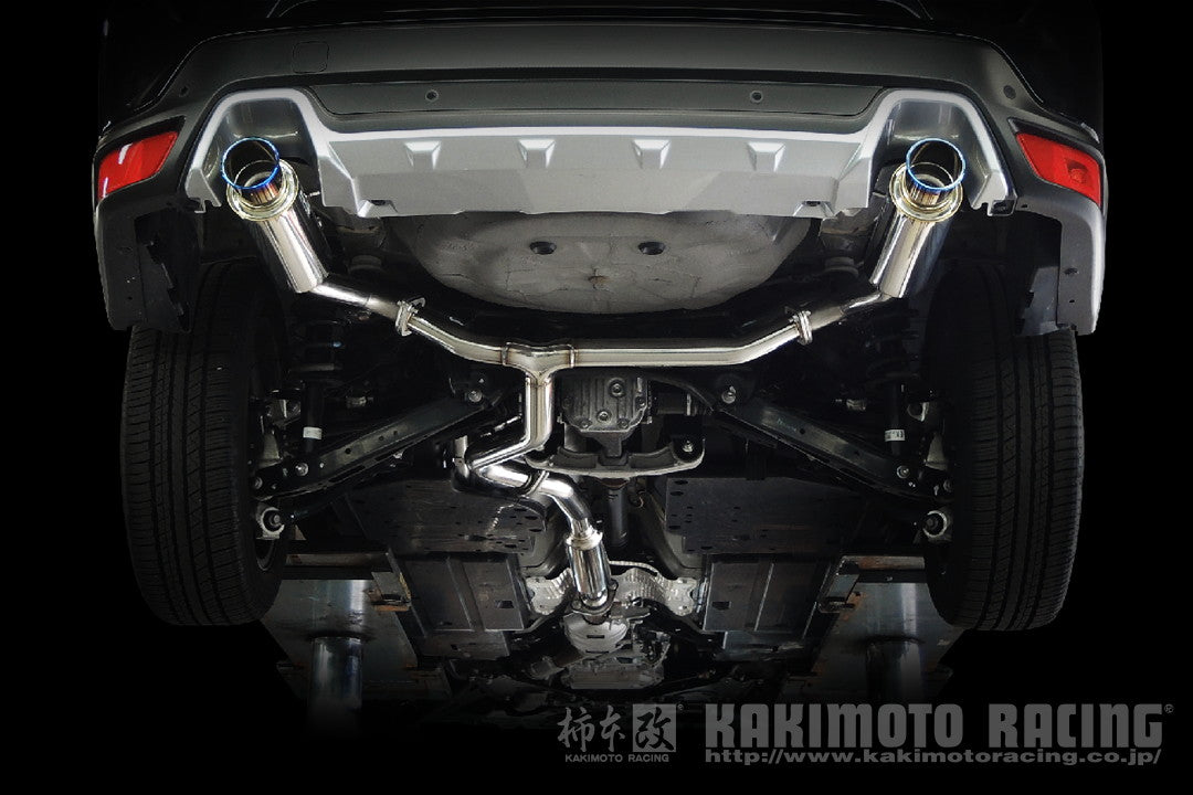 柿本改 Regu.06 & R Singleセンター付 フォレスター 4BA-SK5 2020/10〜2025/4 【B22363S】 マフラー カキモト カキモト レグ06 & R シングルセンター付