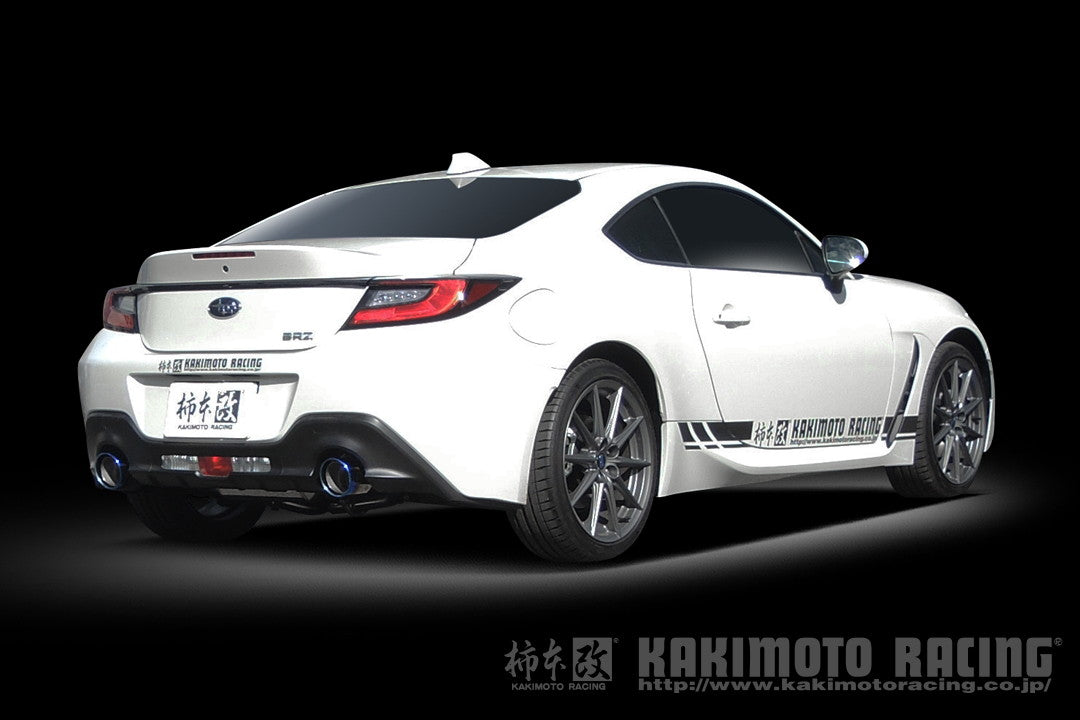 柿本改 Class KR チタンフェイステール Dualセンター付き BRZ 3BA-ZD8 2021/8〜2026/7 【T713181WC】 マフラー カキモト カキモト クラスKR チタンフェイステール デュアルセンター付き