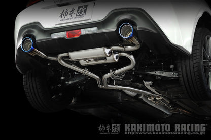 柿本改 Class KR ステンレステール Dualセンター付き BRZ 3BA-ZD8 2021/8〜2026/7 【T713181WP】 マフラー カキモト カキモト クラスKR ステンレステール デュアルセンター付き