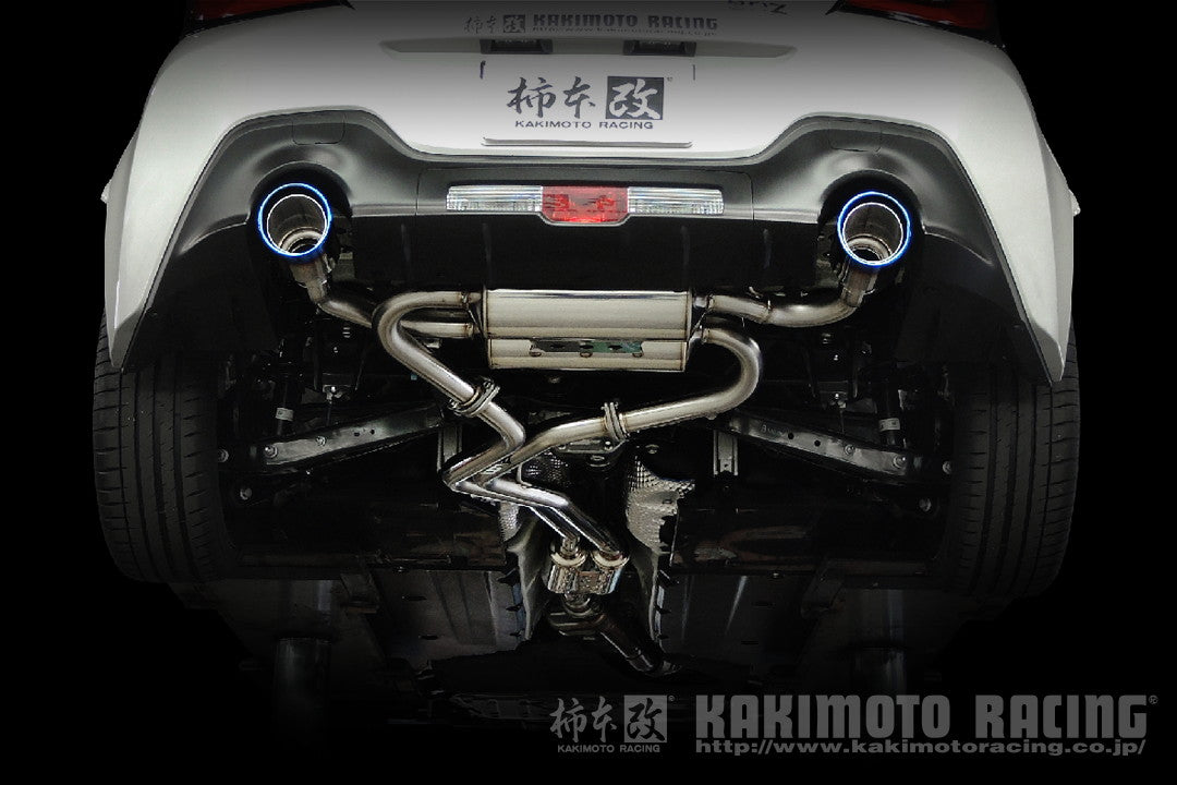 柿本改 Class KR チタンフェイステール Dualセンター付き GR86 3BA-ZN8 2021/10〜2026/8 【T713181WC】 マフラー カキモト カキモト クラスKR チタンフェイステール デュアルセンター付き