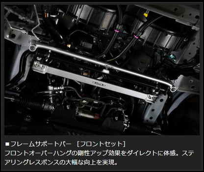 Genb フレームサポートセット 1台分フルセット トヨタ ハイエース TRH200/KDH200/GDH200系 OUBS1H