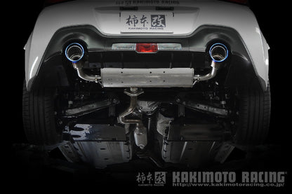 柿本改 Class KR ステンレステール リアピースのみ BRZ 3BA-ZD8 2021/8〜2026/7 【T713181RP】 マフラー カキモト カキモト クラスKR ステンレステール リアピースのみ