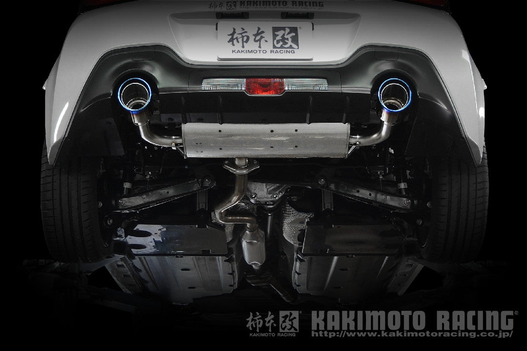 柿本改 Class KR チタンフェイステール リアピースのみ BRZ 3BA-ZD8 2021/8〜2026/7 【T713181RC】 マフラー カキモト カキモト クラスKR チタンフェイステール リアピースのみ