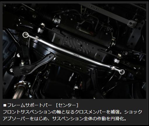 Genb フレームサポートセット 1台分フルセット トヨタ ハイエース TRH200/KDH200/GDH200系 OUBS1H