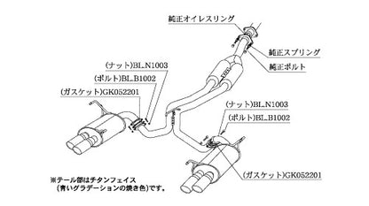 柿本改 Class KR Dualセンター付 WRX S4 DBA 3BA-VAG 2014/8〜2021/3 【B71354W】 マフラー カキモト カキモト クラスKR デュアルセンター付