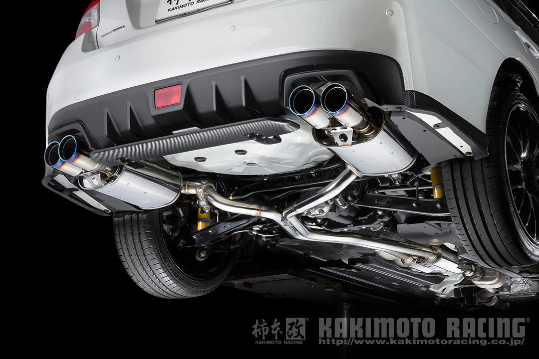 柿本改 Class KR Dualセンター付 WRX STI CBA-VAB 2014/8〜2020/4 【B71354W】 マフラー カキモト カキモト クラスKR デュアルセンター付