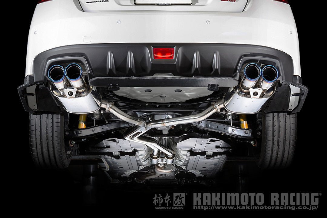 柿本改 Class KR Dualセンター付 WRX S4 DBA 3BA-VAG 2014/8〜2021/3 【B71354W】 マフラー カキモト カキモト クラスKR デュアルセンター付