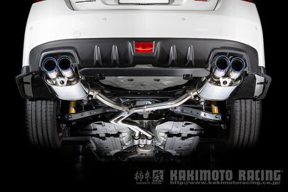 柿本改 Class KR Dualセンター付 WRX S4 DBA 3BA-VAG 2014/8〜2021/3 【B71354W】 マフラー カキモト カキモト クラスKR デュアルセンター付