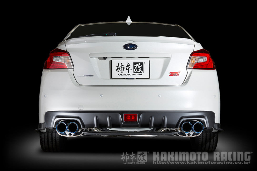 柿本改 Class KR Dualセンター付 WRX STI CBA-VAB 2014/8〜2020/4 【B71354W】 マフラー カキモト カキモト クラスKR デュアルセンター付