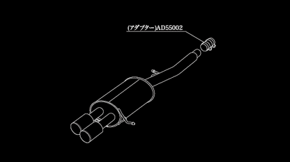 柿本改 einsatz s-622 VOLKSWAGEN ゴルフ7ヴァリアント DBA-AUCHP 2014/09〜2017/05 W6C3031B