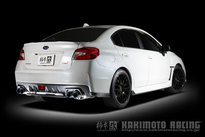 柿本改 Class KR Dualセンター付 WRX S4 DBA 3BA-VAG 2014/8〜2021/3 【B71354W】 マフラー カキモト カキモト クラスKR デュアルセンター付