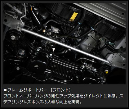 Genb フレームサポートセット 1台分フルセット トヨタ ハイエース KDH200/GDH200系 OUBS2H