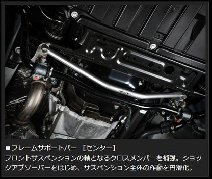 Genb フレームサポートセット 1台分フルセット トヨタ ハイエース KDH200/GDH200系 OUBS2H