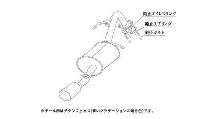 柿本改 Class KR カローラクロス ハイブリッド 6AA-ZVG11 2021/9〜2023/10 【T713183】 マフラー カキモト カキモト クラスKR