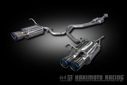 柿本改 Class KR Dualセンター付 WRX S4 DBA 3BA-VAG 2014/8〜2021/3 【B71354W】 マフラー カキモト カキモト クラスKR デュアルセンター付