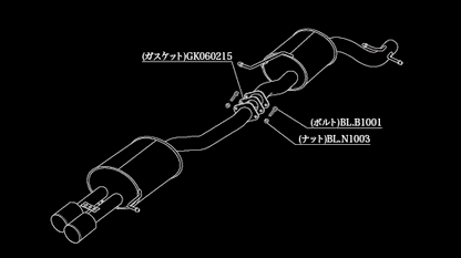 柿本改 einsatz s-622 VOLKSWAGEN ゴルフ6ヴァリアント ABA-1KCAV/DBA-1KCAV 2009/11〜2013/04 W6C3026C