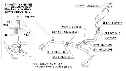 柿本改 Class KR センターパイプ付 アルファード (エアロバンパーグレード) DBA 3BA-AGH35W 2015/1〜2023/6 【T713134S】 マフラー カキモト クラスKR センターパイプ付