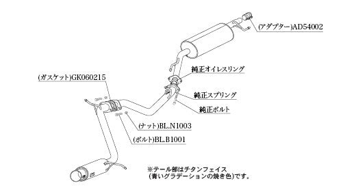 柿本改 GTbox 06&S センターパイプ付 アルファード (エアロバンパーグレード) AGH35W 2015/1〜2023/6 【T443134S】 マフラー カキモト GTボックス 06&S センターパイプ付