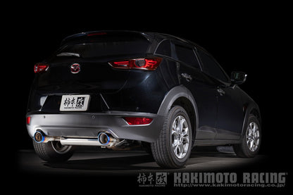 柿本改 Class KR ステンレステール CX-3 5BA-DKLAY 2022/4〜 【Z71348P】 マフラー カキモト カキモト クラスKR ステンレステール