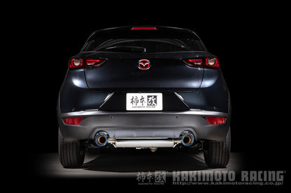 柿本改 Class KR チタンフェイステール CX-3 5BA-DKLAW 2020/6〜2022/4 【Z71348C】 マフラー カキモト カキモト クラスKR チタンフェイステール