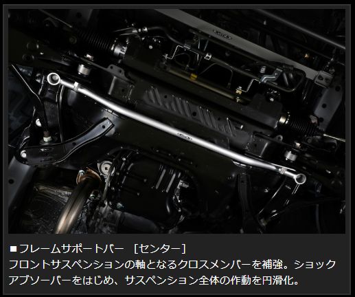 Genb フレームサポートセット 1台分フルセット トヨタ ハイエース TRH200/KDH200/GDH200系 OUBS3H