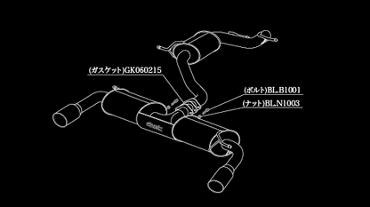柿本改 einsatz s-622 VOLKSWAGEN ザ・ビートル ABA-16CPL 2016/09〜 W6F3034C