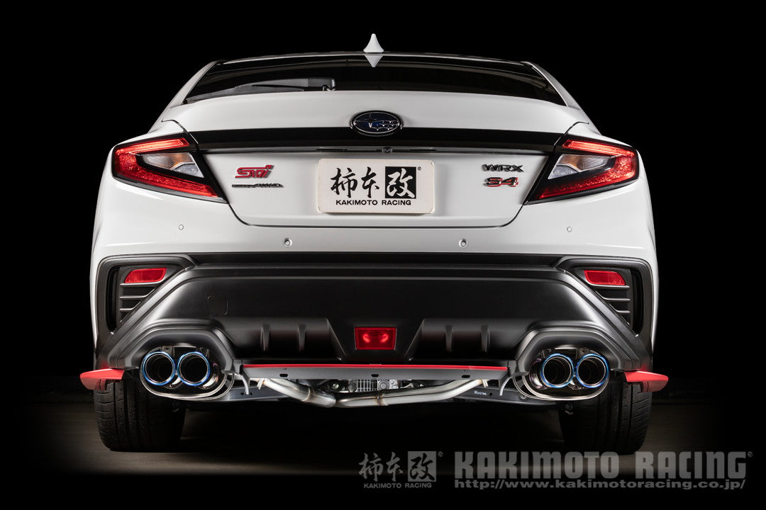 柿本改 Class KR Dualセンター付 WRX S4 5BA-VBH 2021/11〜 【B71364W】 マフラー カキモト カキモト クラスKR デュアルセンター付