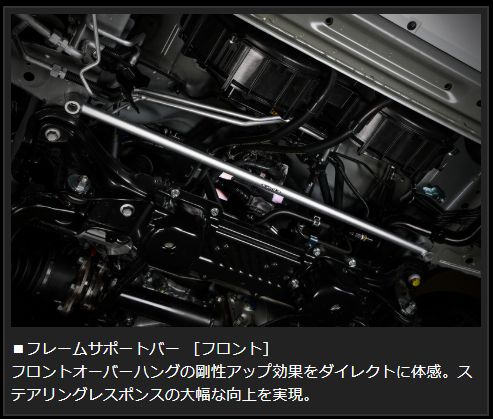 Genb フレームサポートセット 1台分フルセット トヨタ ハイエース TRH200/KDH200/GDH200系 OUBS4H