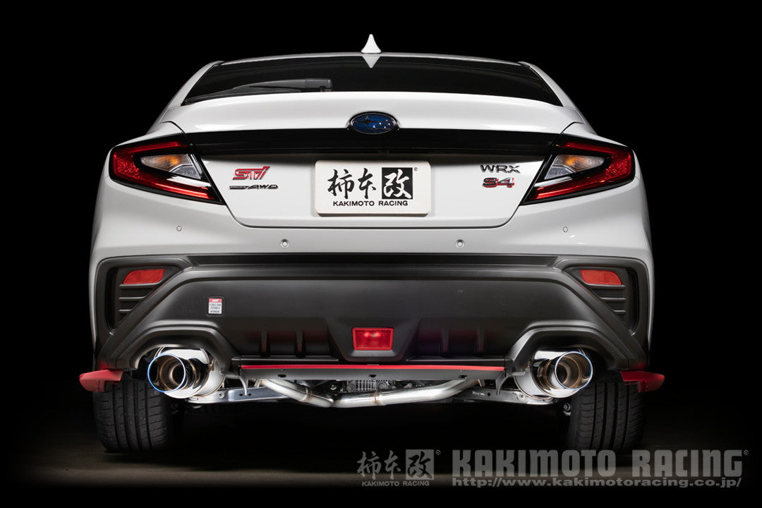 柿本改 Regu.06 & R Dualセンター付 WRX S4 5BA-VBH 2021/11〜 【B22364W】 マフラー カキモト カキモト レグ06 & R デュアルセンター付