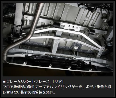 Genb フレームサポートセット 1台分フルセット トヨタ ハイエース TRH200/KDH200/GDH200系 OUBS4H