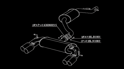 柿本改 einsatz s-622 VOLKSWAGEN シロッコ ABA-13CAV 2009/05〜2010/03 W6D3014C