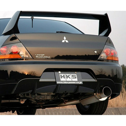 HKS silent Hi-Power ランサーエボリューションIX MR CT9A 06/08-07/09 【31019-AM008】 マフラー silent Hi-Power エッチケーエス サイレントハイパワー