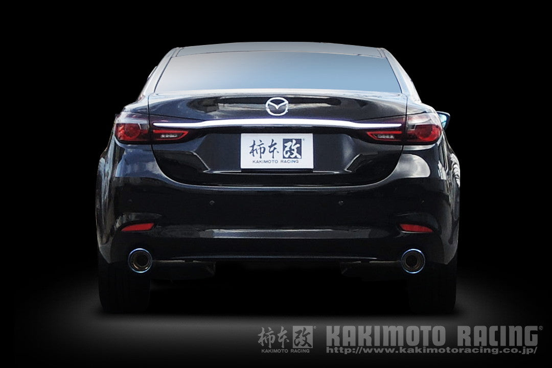 柿本改 Class KR チタンフェイステール MAZDA6 セダン 5BA-GJ5FP 2019/8〜2022/12 【Z71349C】 マフラー カキモト カキモト クラスKR チタンフェイステール