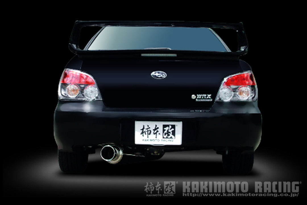 柿本改 Regu.06 & R インプレッサ TA-GDA C D E F G型 2002/11〜2007/6 【B21316】 マフラー カキモト カキモト レグ06 & R