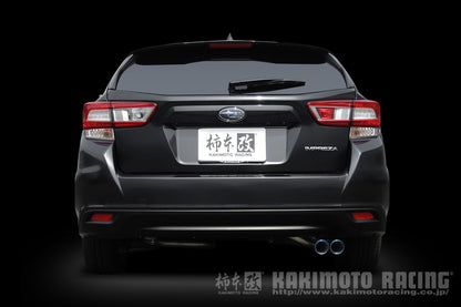 柿本改 Class KR インプレッサスポーツ DBA 3BA-GT3 2016/10〜2023/4 【B71357】 マフラー カキモト カキモト クラスKR
