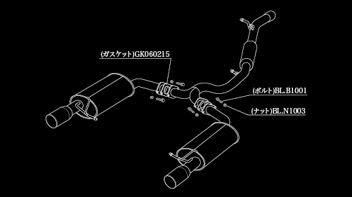 柿本改 einsatz s-622 VOLKSWAGEN パサートヴァリアント ABA-3CBWSF 2008/09〜2010/09 W6B3011C